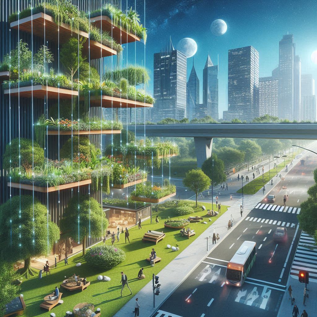Инновационные решения в ландшафтном дизайне для городских пространств изображение