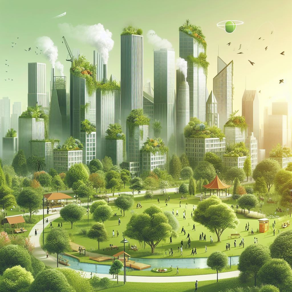 Роль зеленых насаждений в улучшении городской среды фото